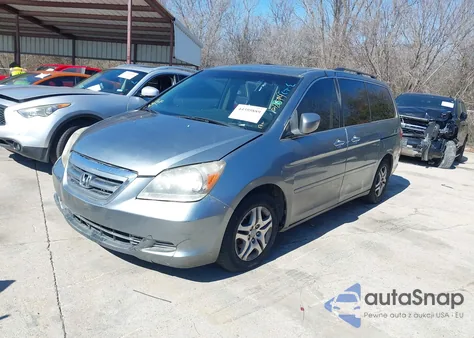 2007 Honda Odyssey Ex-L z USA, uszkodzony, nr VIN 5FNRL38687B012594